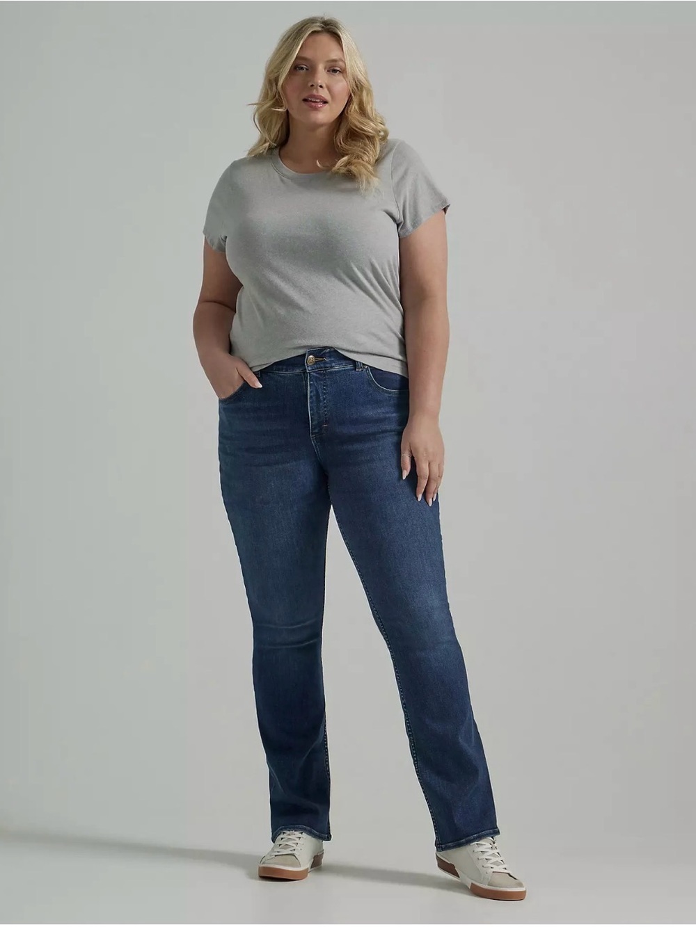 NWT Lee Ultra Lux Comfort With Flex Motion Bootcut Jeans in Star Rise - 16 Long